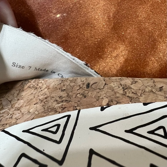 Dolce Vita Animal Print cork slides size 7 - Picture 7 of 7